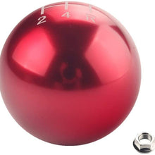 DEWHEL Round Ball Billet M12x1.25 5 Speed Short Throw Shifter Shift Knob MT Manual Gearbox Screw On Titanium