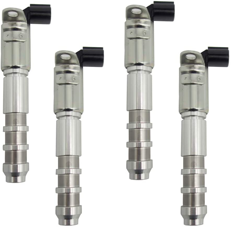 Set of 4 Camshaft Position Sensor Engine Variable Valve Timing VVT Solenoid Fit for Buick Chevy GMC Chevy Cadillac Pontiac Saturn Replace 12626012 and more