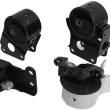 Engine Motor Mount Set Trans Kit 4Pcs Fit For 2004 2005 2006 Maxima 3.5L A7349EL A7358 A7348 A7351 (Front Motor Mount With Sensor)