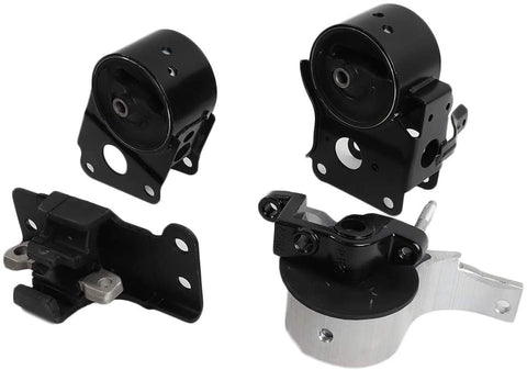 Engine Motor Mount Set Trans Kit 4Pcs Fit For 2004 2005 2006 Maxima 3.5L A7349EL A7358 A7348 A7351 (Front Motor Mount With Sensor)