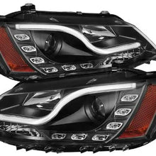 Spyder Auto 444-VJ11-LTDRL-BK Projector Headlight