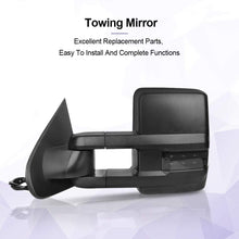 ANPART Towing Mirrors Fit for 2014-2018 1500 2015-2019 2500 HD 3500 HD Tow Mirrors With A Pair LH and RH Side Power with Heating Turn Signal Lamp Clearance Light
