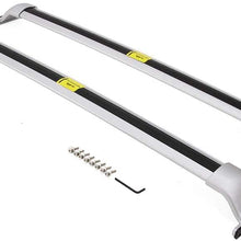 Snailfly Luggage Roof Rack Cross Bars Customized for Cadillac XT6 2019 2020 2021 Aluminum Crossbars