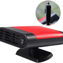 Miseku Portable Practical Button Control 360 Degrees Rotation Defrosting Car Heater Blower Heater Fan