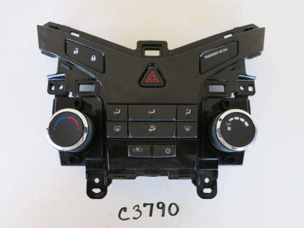 11 12 CHEVY CRUZE ORLANDO CLIMATE CONTROL TEMPERATURE UNIT A/C HEATER OEM C3790