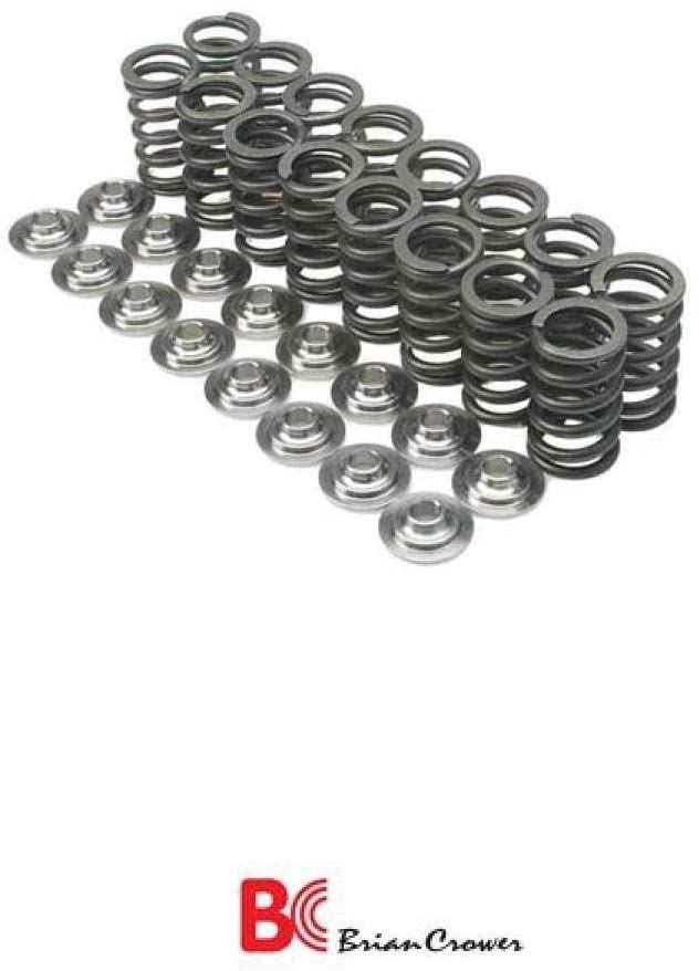 Brian Crower BC0030S Retainer Kit (Honda H22-High Mileage Street Dual Spring & Steel Alloy)