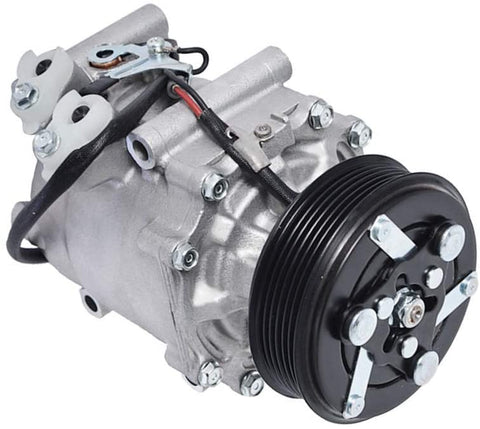 labwork AC Compressor & A/C Clutch CO 4914AC Replacement for 2002 2003 2004 2005 Honda Civic 1.7L 0610061 6511266 2004914AM