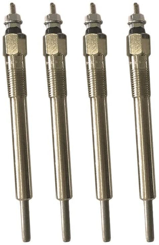 4 Pcs Engine Glow Plugs for Hitachi IHI Excavator Loader Isuzu Engine 4JB1 4JG1 4JG1T