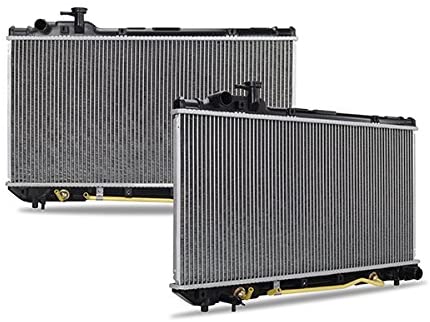 Mishimoto R1859-AT Plastic End-Tank Radiator Compatible With Toyota RAV-4 1996-1997