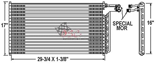OSC Cooling Products 4479 New Condenser
