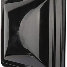Liftstrut Roof Vent Cover fit for RV Trailer Camper Motorhome VL200-B Black 90112-C 14 x 14 Vent Lid kit 1 pac Easy Install Fresh Air Rain Vent Lid Ventilation