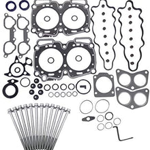 DNJ Head Gasket Set with Head Bolt Kit For 1995-1998 for Subaru Impreza 2.2L 2212cc H4 SOHC