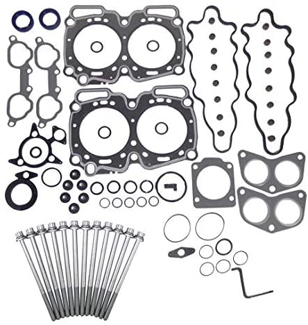 DNJ Head Gasket Set with Head Bolt Kit For 1995-1998 for Subaru Impreza 2.2L 2212cc H4 SOHC