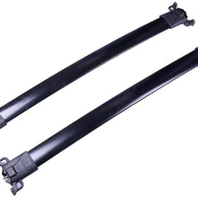 OCPTY Cross Bars Roof Rack Fit For Chevrolet Equinox 2010-2017,for GMC Terrain 2010-2017 Luggage Racks Rooftop Cargo Carrier Bag Luggage Kayak Canoe Bike Snowboard Skiboard