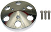 Pirate Mfg Plolished Aluminum Sanden 508 Style A/C Air Compressor Clutch Cover Faceplate