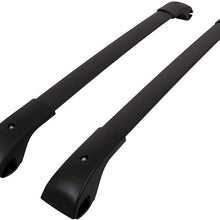 AUTOMUTO Cross Bars fit for Subaru Ascent 2.4L 2019-2020 Aluminum Black Roof Top Bar Luggage Carrier