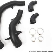 AMS Turbo Inlet Tubes Black Compatible with 2017-2018 Ford Raptor F150 F-150 3.5L Ecoboost