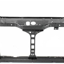 Radiator Support Assembly Compatible with 2006-2009 Hyundai Accent Black Plastic with Steel (Hatchback 07-08)/Sedan