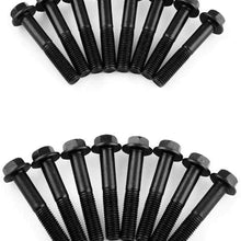 Tasan Racing Diesel Exhaust Manifold Bolt Kit for Ford Powerstroke F250 F350 7.3L Diesel Engine 1994-2003