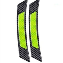 TRUE LINE Automotive Inner Reflective Black Carbon Fiber Wheel Well Fender Door Bumper Trim Molding (Silver)