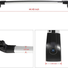 ANPART Roof Rack Crossbars fit for 2015-2019 for Kia Sorento Sport Utility 4-door Silver Aluminum Rooftop Cargo Carrier