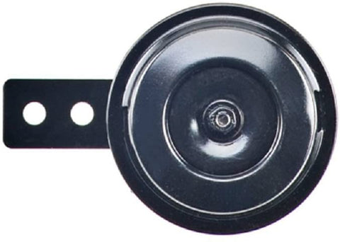 Wolo (260-2T Mini But Loud Disc Horn - 12 Volt, Black Finish