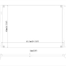 HSY New All Aluminum Material Automotive-Air-Conditioning-Condensers, For 2004-2005 BMW 645Ci,2008 BMW 528xi,2003-2008 BMW 760Li,2006-2008 BMW 750Li,2006-2007 BMW 525xi