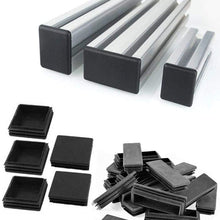 cobud Ladeyi Plastic Tubing Plug 10/50 Pcs Plastic End Caps Steel Tube Inserts Steel Fence Post Pipe Tube Cover Insert for Fence Railings Steel Pipes Garden Furniture 5050/50100 Mm Frugal