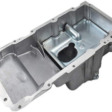 WFLNHB Aluminum Engine Oil Pan Fit for 2009 Chevrolet Express| GMC Savana 2500 3500 4.8L / 1998 1999 2000 2001 2002 Chevrolet Camaro| Pontiac Firebird 5.7L