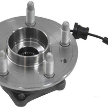 Rear Wheel Bearing Hub Assembly Fit 2010-2017 Chevrolet Equinox, 2010-2017 GMC Terrain Hub Bearing w/ABS, 5 Lugs, Replace 512440