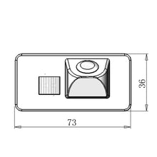 Misayaee Rear View Back Up Reverse Parking Camera in License Plate Lighting Night Version (NTSC) for 320I/328I/335I/520LI/530I/535LI/X1/X3/X5/X6/3/5/7 Series 2010-2014
