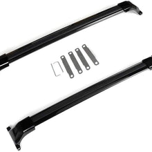Tata.Meila Roof Rack Cross Bars for GMC Acadia 2017 2018 2019 2020 2021 Roof Rack Rails Crossbars Black