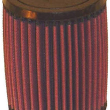 K&N Universal Clamp-On Air Filter: High Performance, Premium, Washable, Replacement Filter: Flange Diameter: 2.875 In, Filter Height: 5.375 In, Flange Length: 0.625 In, Shape: Round, RU-2410