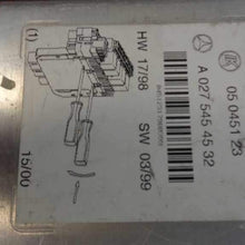 REUSED PARTS Chassis ECM 215 Type Body Control CL55 Fits 00-02 Mercedes CL-Class 0275454532