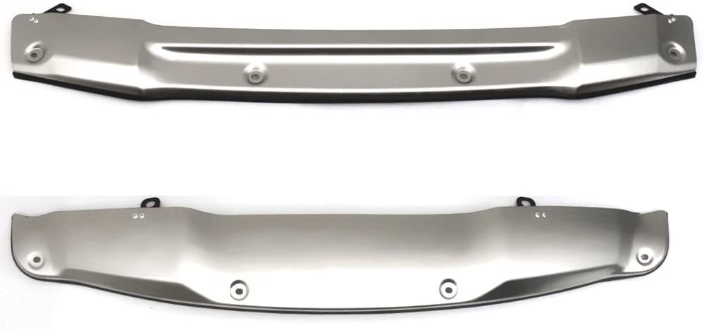 Front+Rear Bumper Skid Guard Plate Bar Compatible With 2017-2019 Honda CRV | Stainless Steel S/S 304 CR-V by IKON MOTORSPORTS