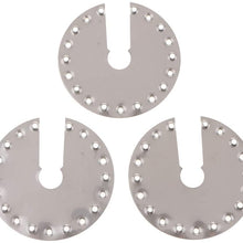 D DOLITY 100PSC/SET Solar Panel PV Grounding Clip/Washer/Spacer 45x45mm