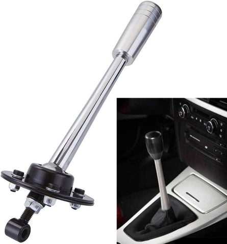 Kyostar Adjustable Short Shifter Lever with Knob Compatible For 85-10 E30 E36 E46 E34 E39 E6x Z3 BMW Gear Gearbox Transmission Getrag or ZF Racing & Daily 178mm Handle (Red)