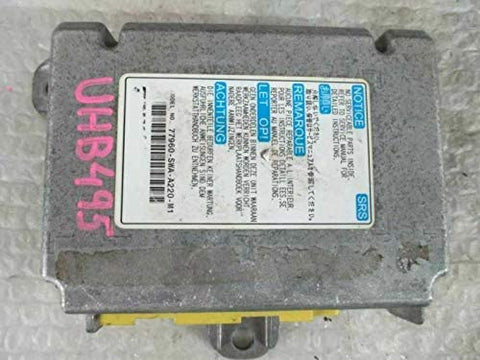 REUSED PARTS Bag Control Module Fits 10-11 Fits Honda CR-V 77960-SWA-A220-M1 77960SWAA220M1