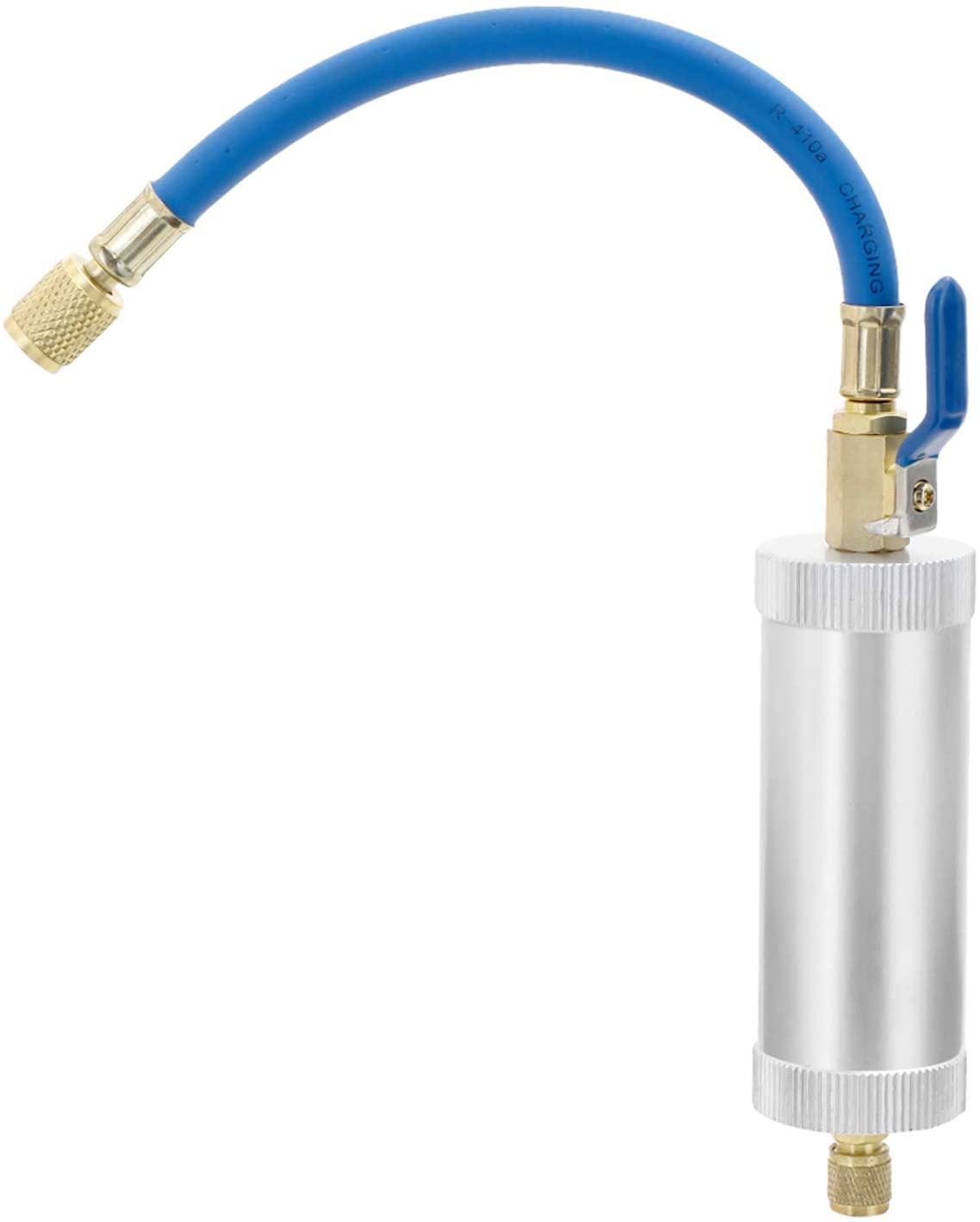 Kecheer R134A Compressor Oil Dye Injector, AC R12 R22 Oil and Dye Injector Refrigerant Tools, 2 Ounce 1/4