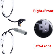FEIPARTS ALS463 Left & Right & Front Anti-lock Braking System ABS Wheel Speed Sensor Replaces for 2008-2012 for BMW 128i 2008-2012 for BMW 135i
