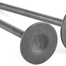 Engine Head Intake Exhaust Valves, Pair Steel Alloy Engine Head Intake Exhaust Valve Parts Fits for SHINERAY ZHONGSHEN ZSCB 250cc