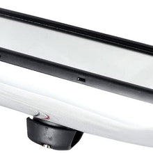 ECCPP Towing Mirrors Fit for 2004-2016 Freightliner Columbia Freightliner M2 Manual Adjusted Heated Chrome Housing Left Driver Right Passenger Side Tuck Car Mirrors