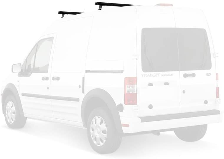 Vantech USA Black Transit Connect J1000 bolt-on ladder roof rack 50