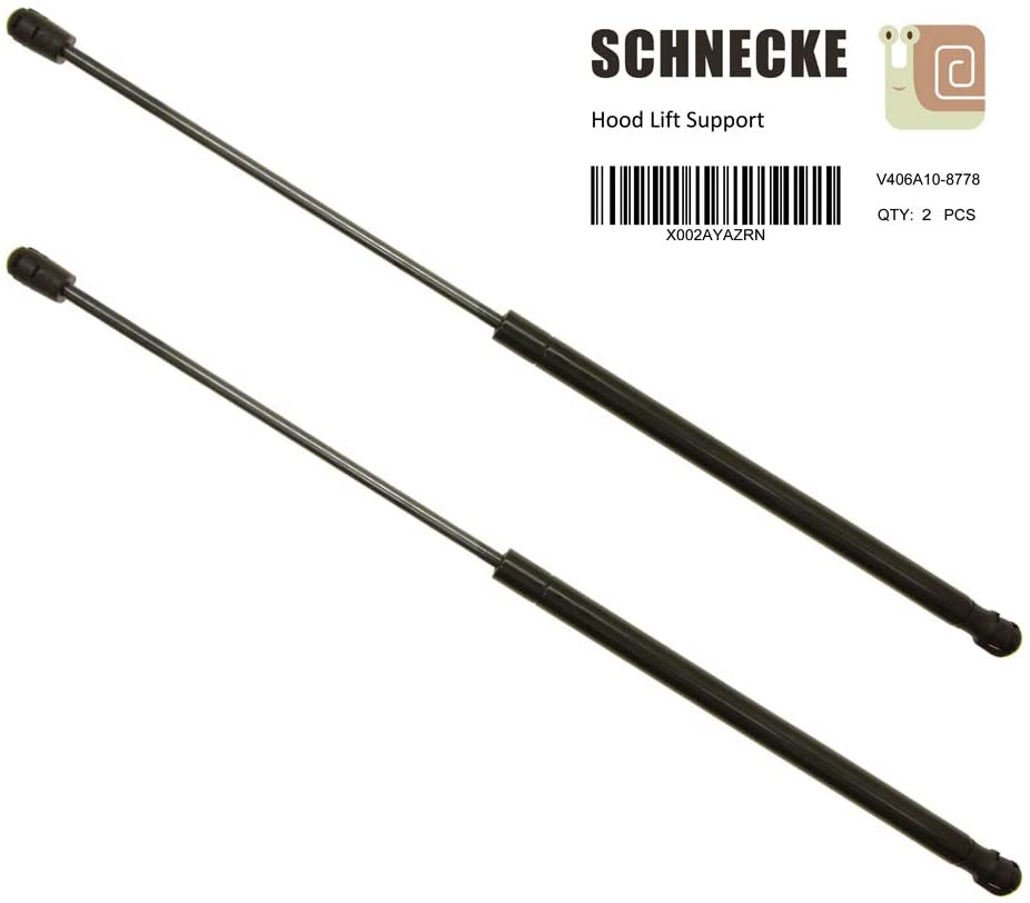 Schnecke 2Pcs 22.25 Inch Front Hood Lift Supports Struts Shock Gas Spring Prop Rod Fits For 2011-2018 Jeep Grand Cherokee (Fits SUV Only With Factory Aluminum Hood)