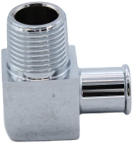 Billet Aluminum 90Degree Deg Heater Hose Fitting 5/8 1/2