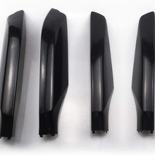WNHSNM for Toyota Land Cruiser Prado J150 2010-2018 Car Roof Rails Rack End Cap Protection Cover Rail End Shell Replacement 4pcs (Color : Black)