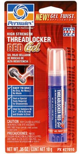Permatex Threadlocker Red Gel 10 Gram