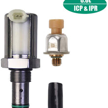 GaofeiLTF 6.0 IPR & ICP Fuel Injection Pressure Regulator Valve & Sensor for 2003-2010 Ford 6.0L Powerstroke Diesel Excursion F250 F350 F450 E350 E450