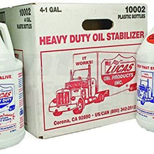 Case of 4 Lucas Oil H-d Heavy Duty Oil Stabilizer Gallon Bottles