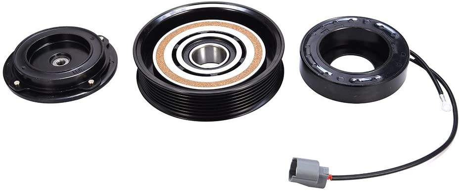 Catinbow AC Compressor Clutch Assembly 38810-RAA-A01 Repair Kit with Pulley Bearing, Electromagnetic Coil & Plate for Honda Element 2003-2011